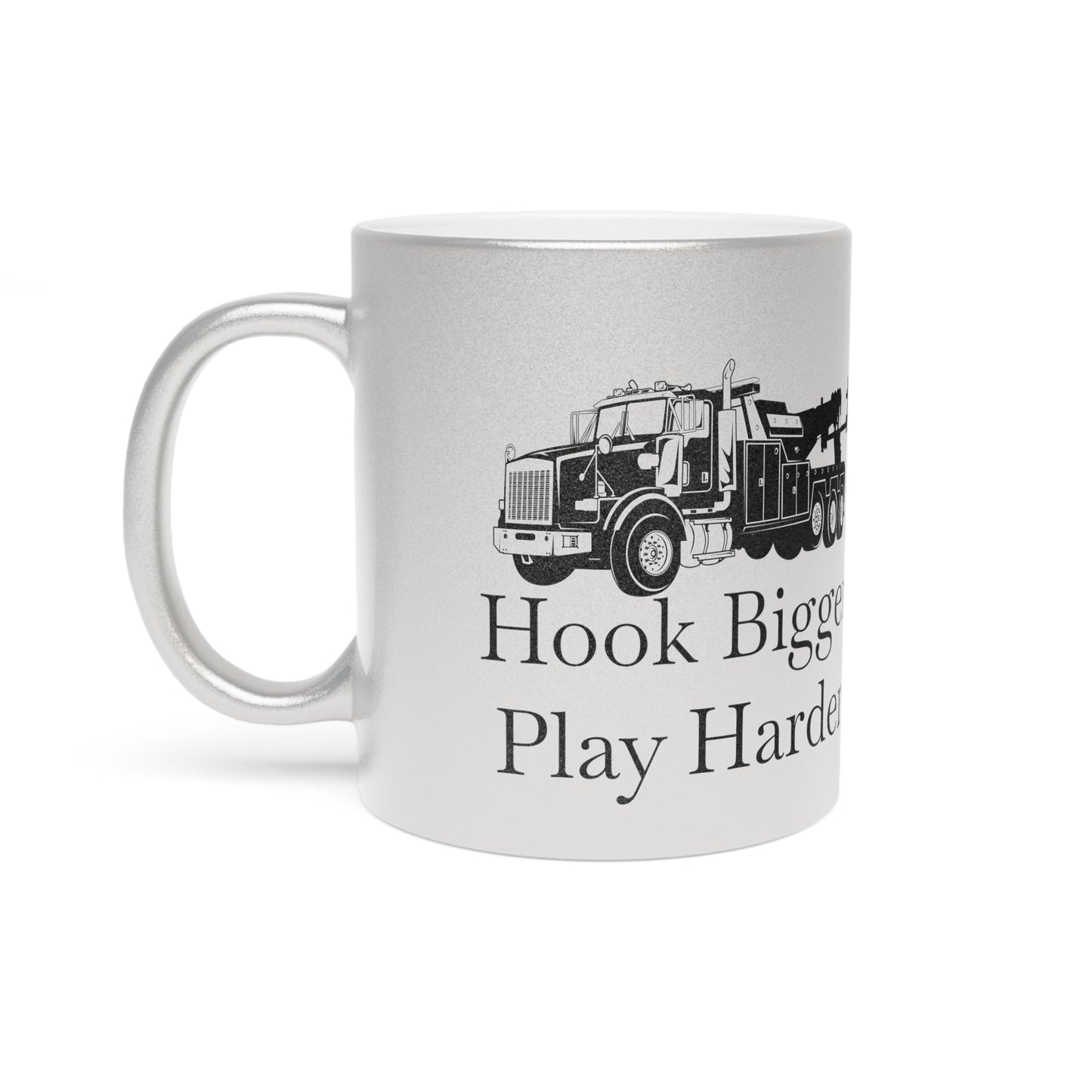 Hook Bigger Metallic Coffee Mug