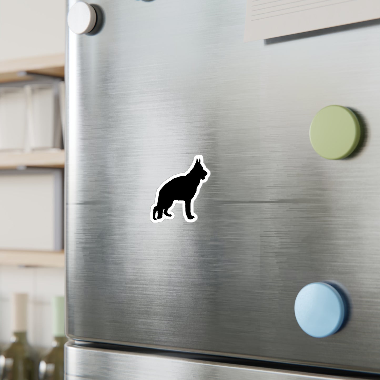 German Shepherd Silhouette Vinyl Decal