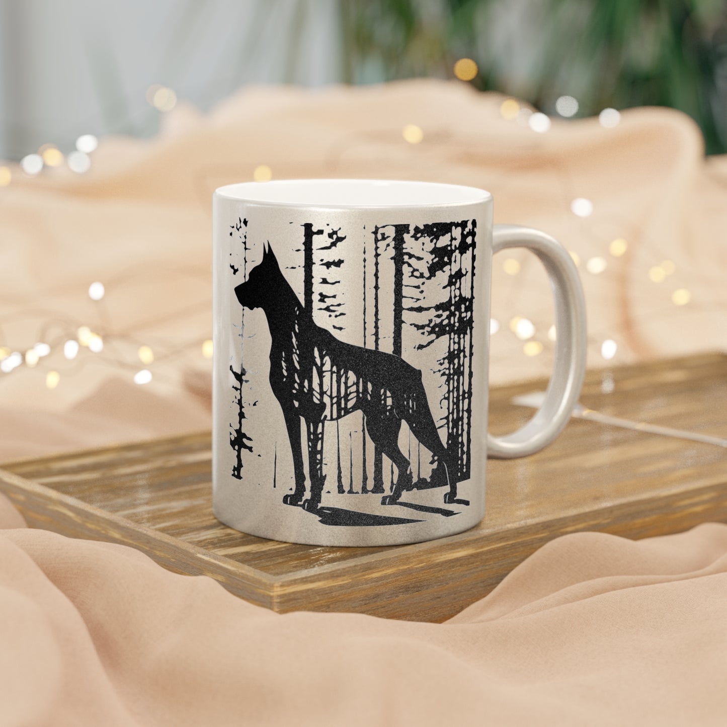 Guardian Of The Forest Metallic Coffee Mug