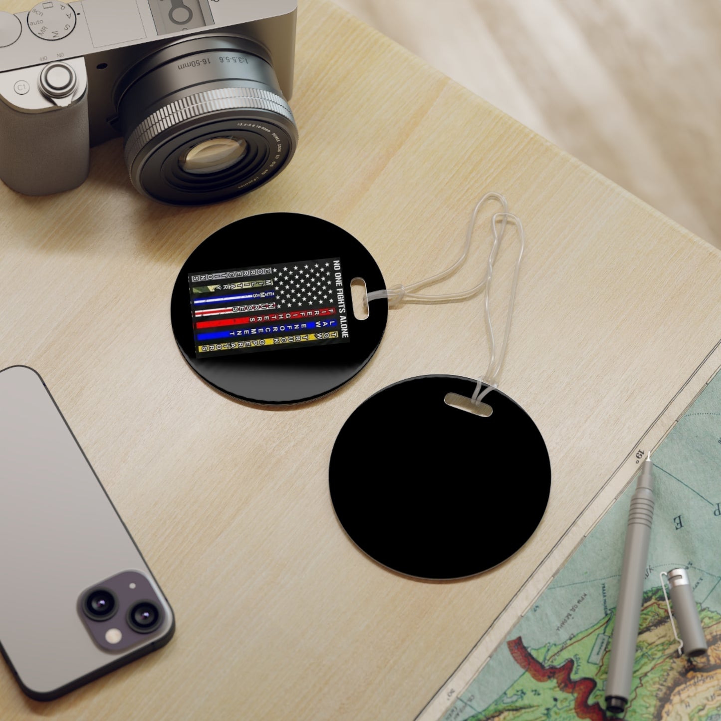 No One Fights Alone Luggage Tag