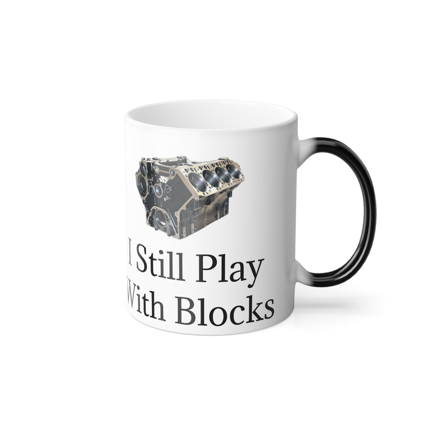 Play With Blocks Color Changing Mug