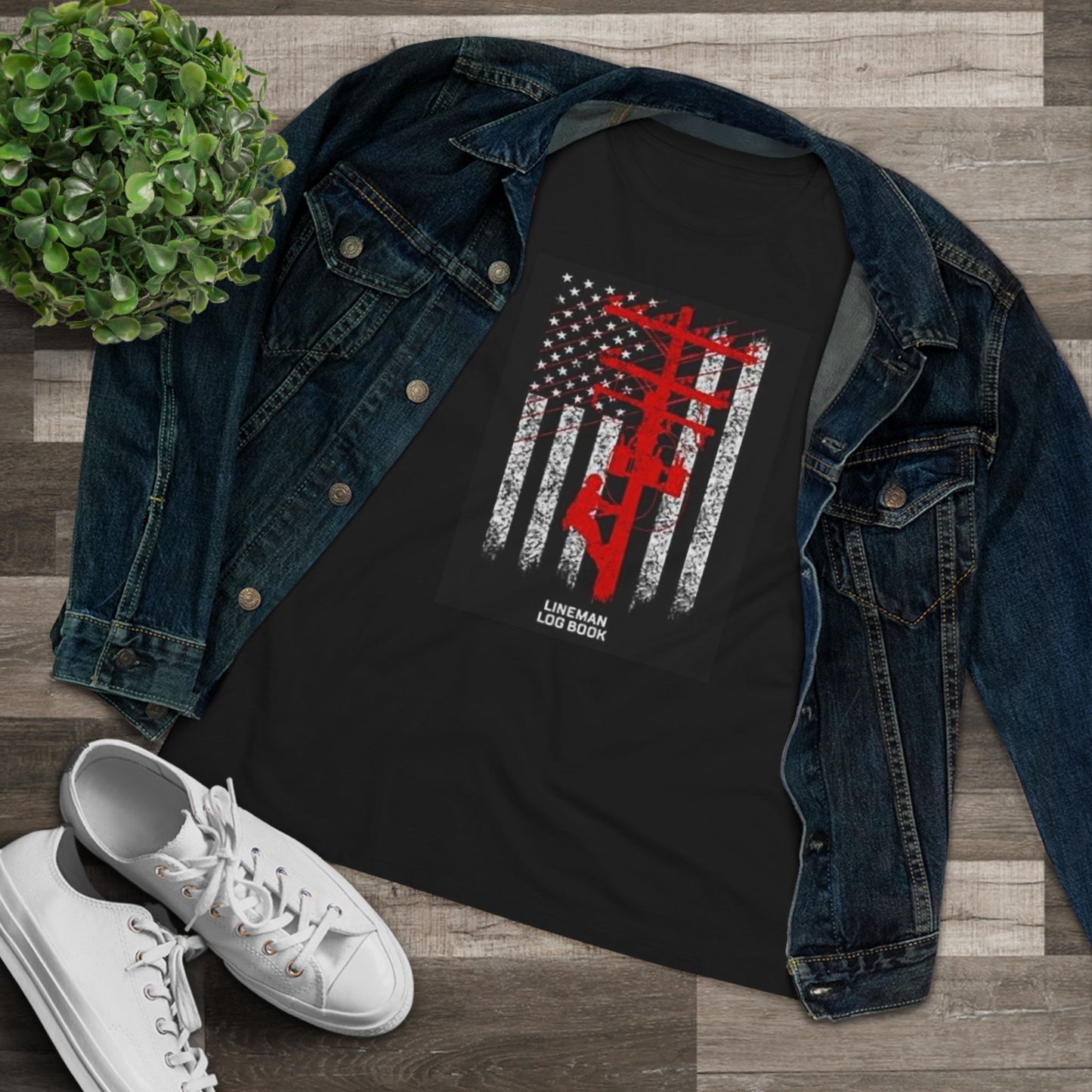 Lineman Women's Short Sleeve Crewneck Tee
