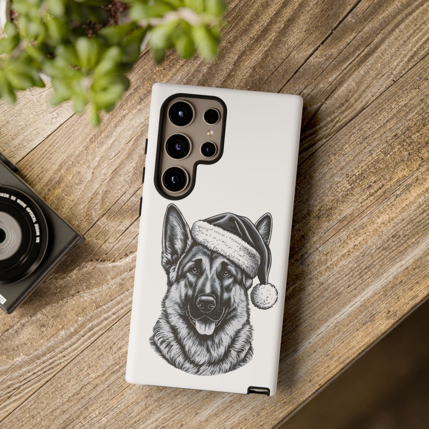 Santa Paws German Shepherd Samsung Case