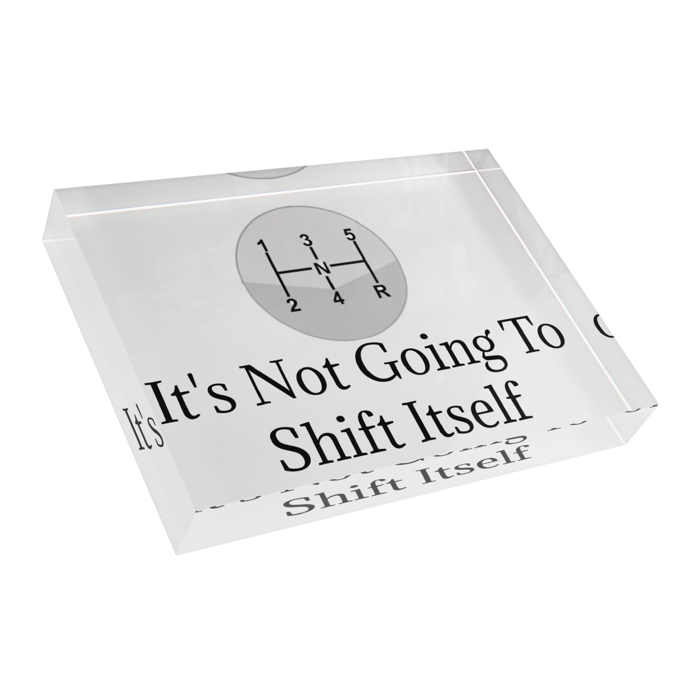 Shift Itself Acrylic Photo Block