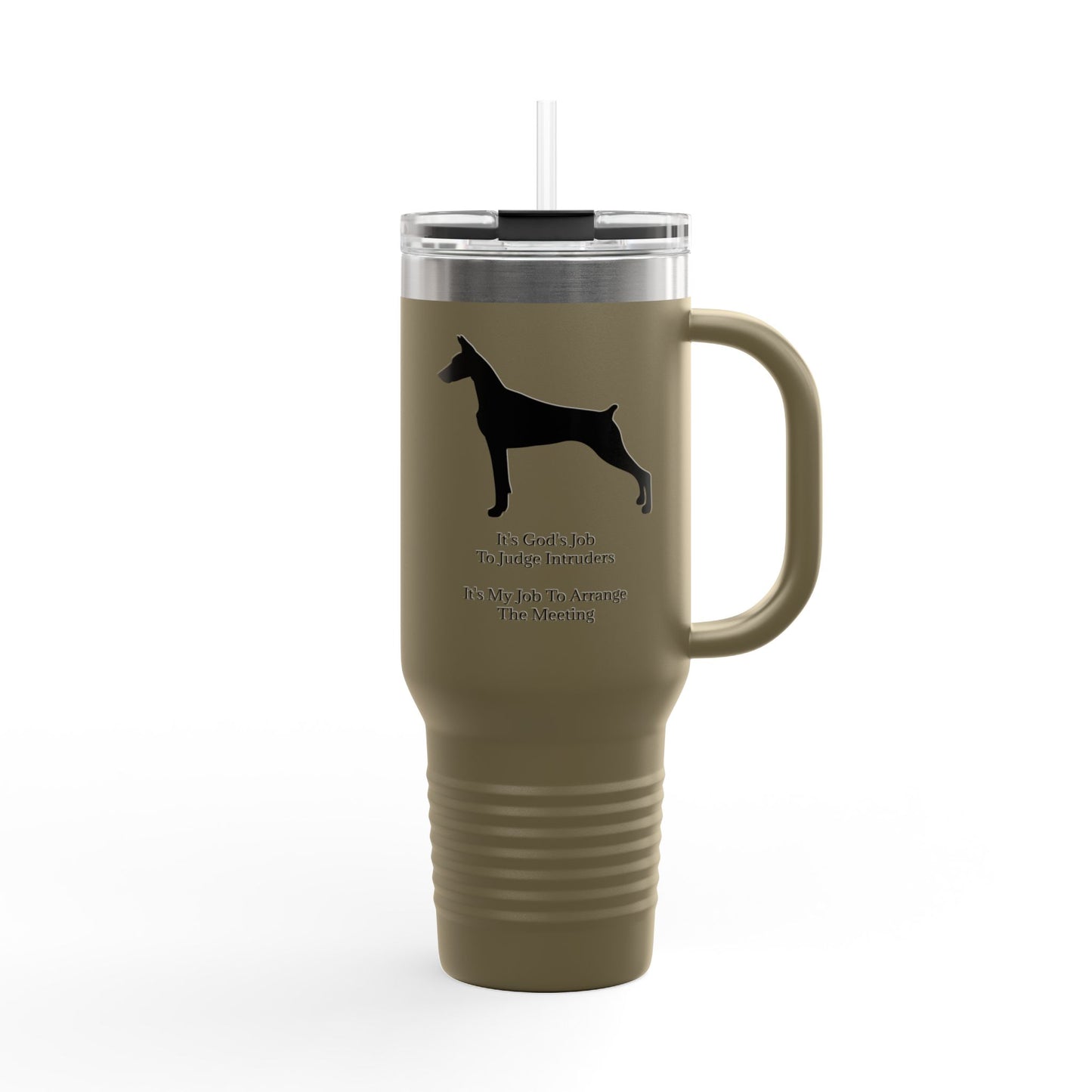 Arrange The Meeting Insulated Travel Mug