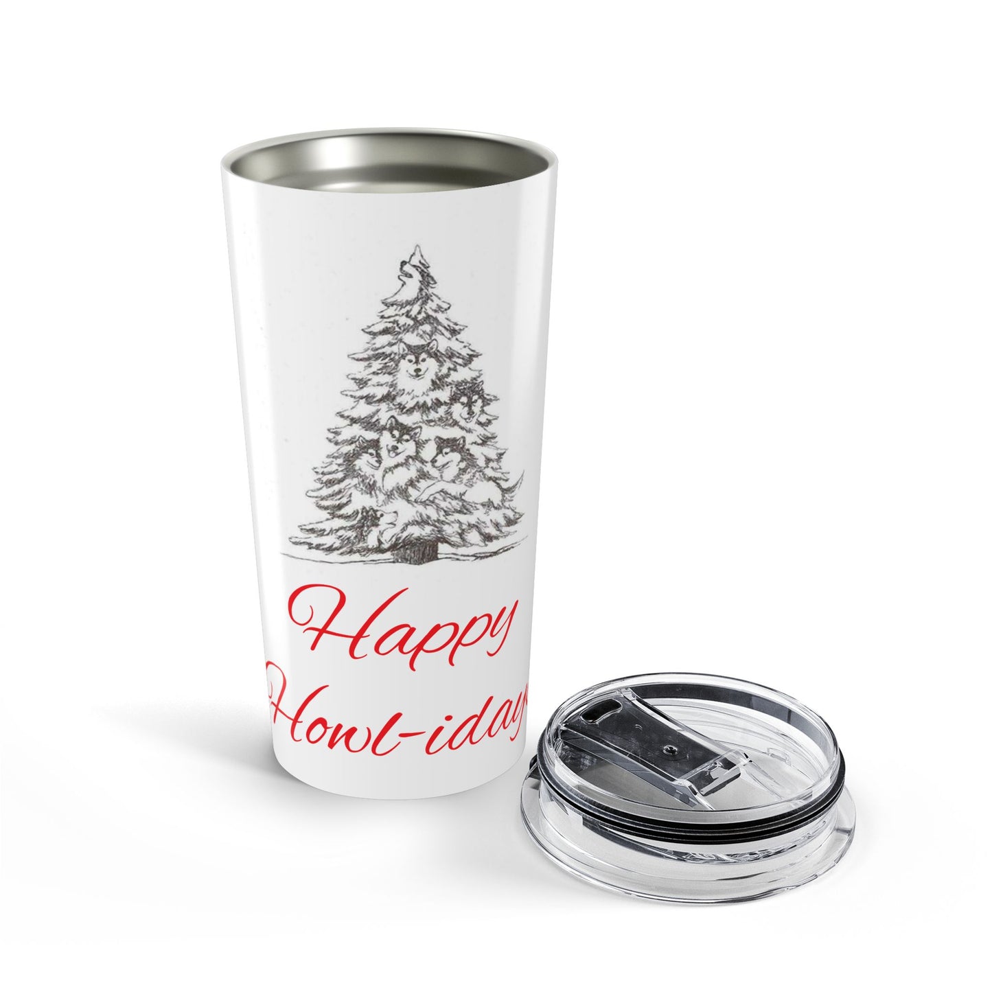 Happy Howl-idays Tumbler