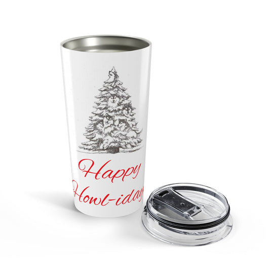 Happy Howl-idays Tumbler