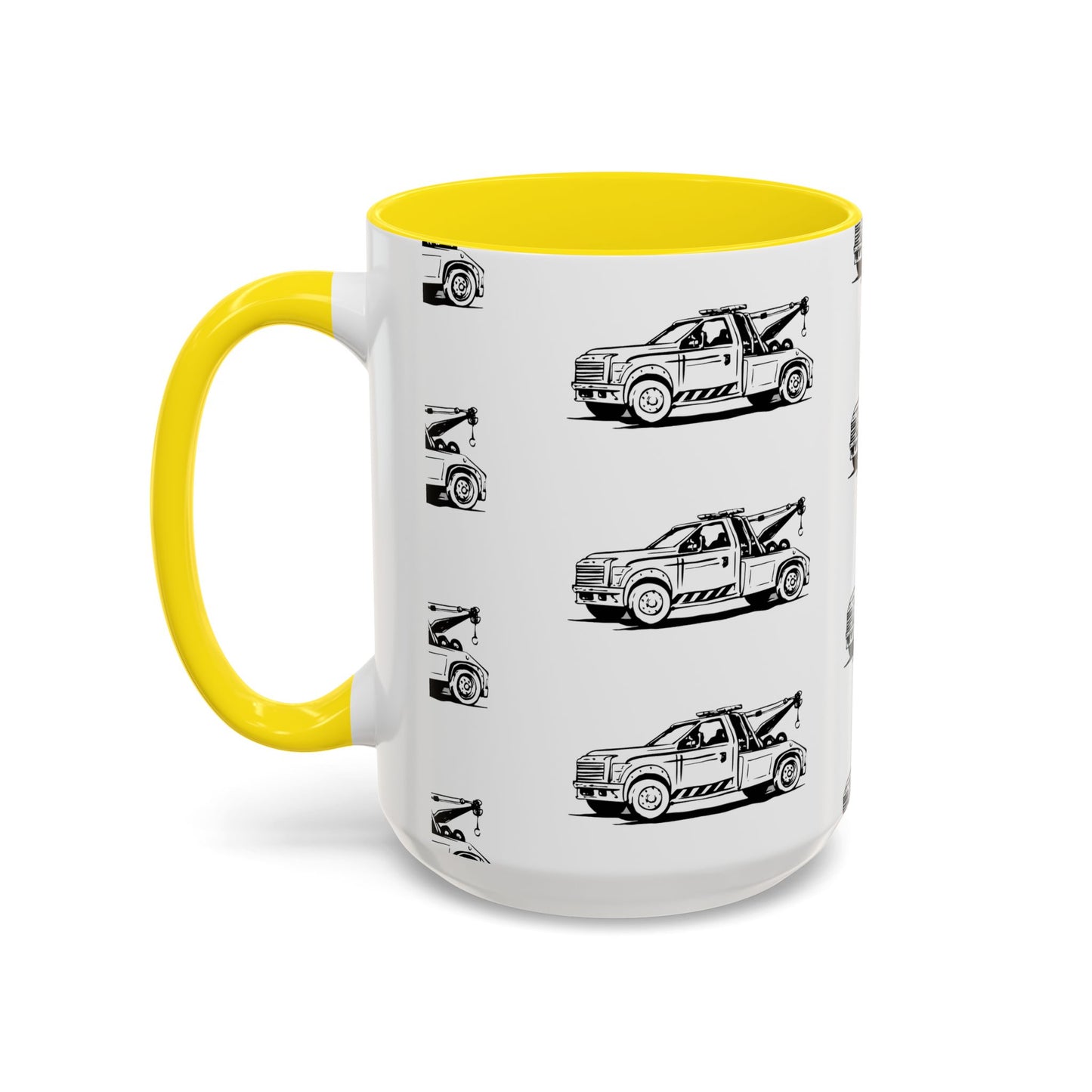 Wheel Lift Tow Truck 2-Tone Coffee Mug