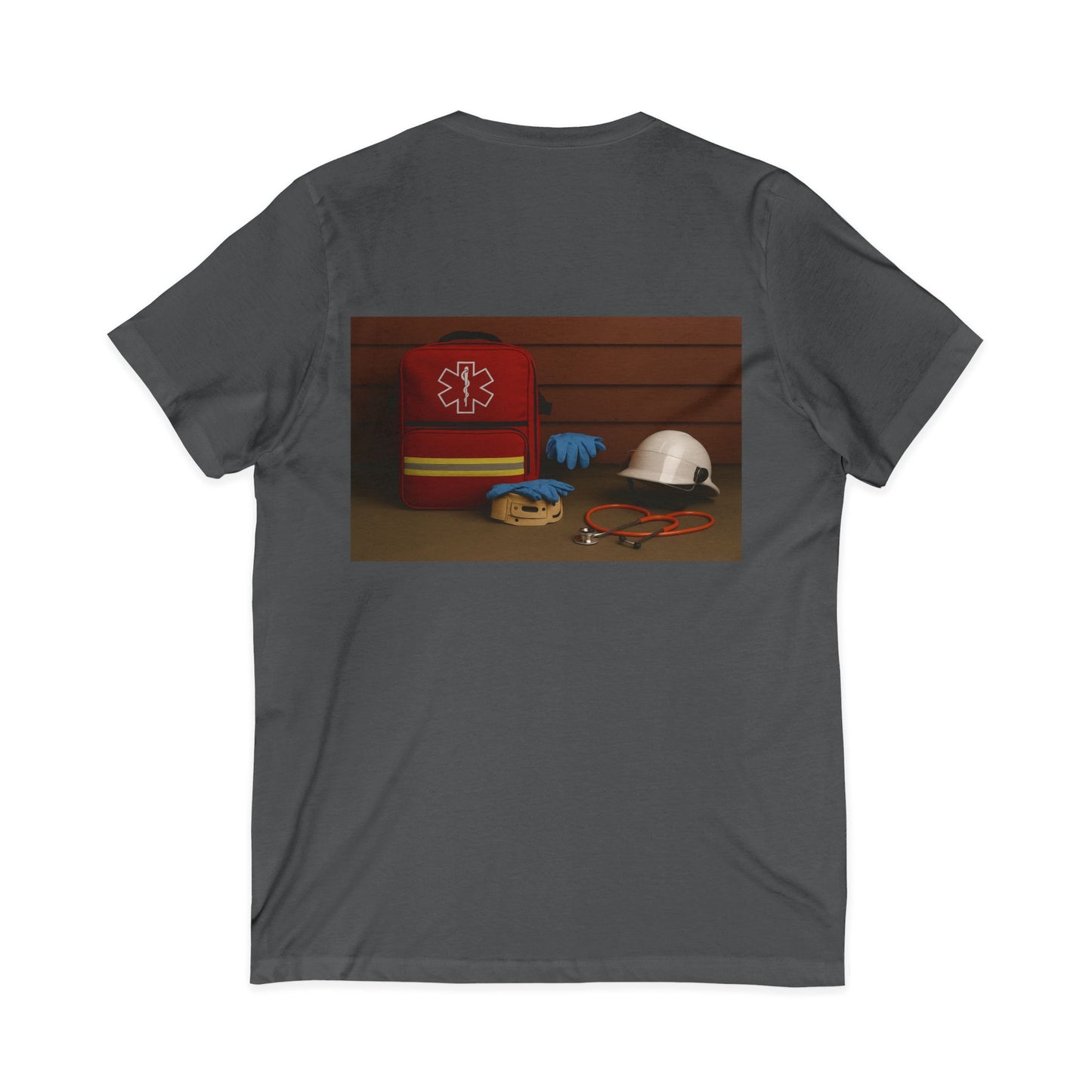 EMS Appreciation Unisex Short Sleeve V-Neck Tee