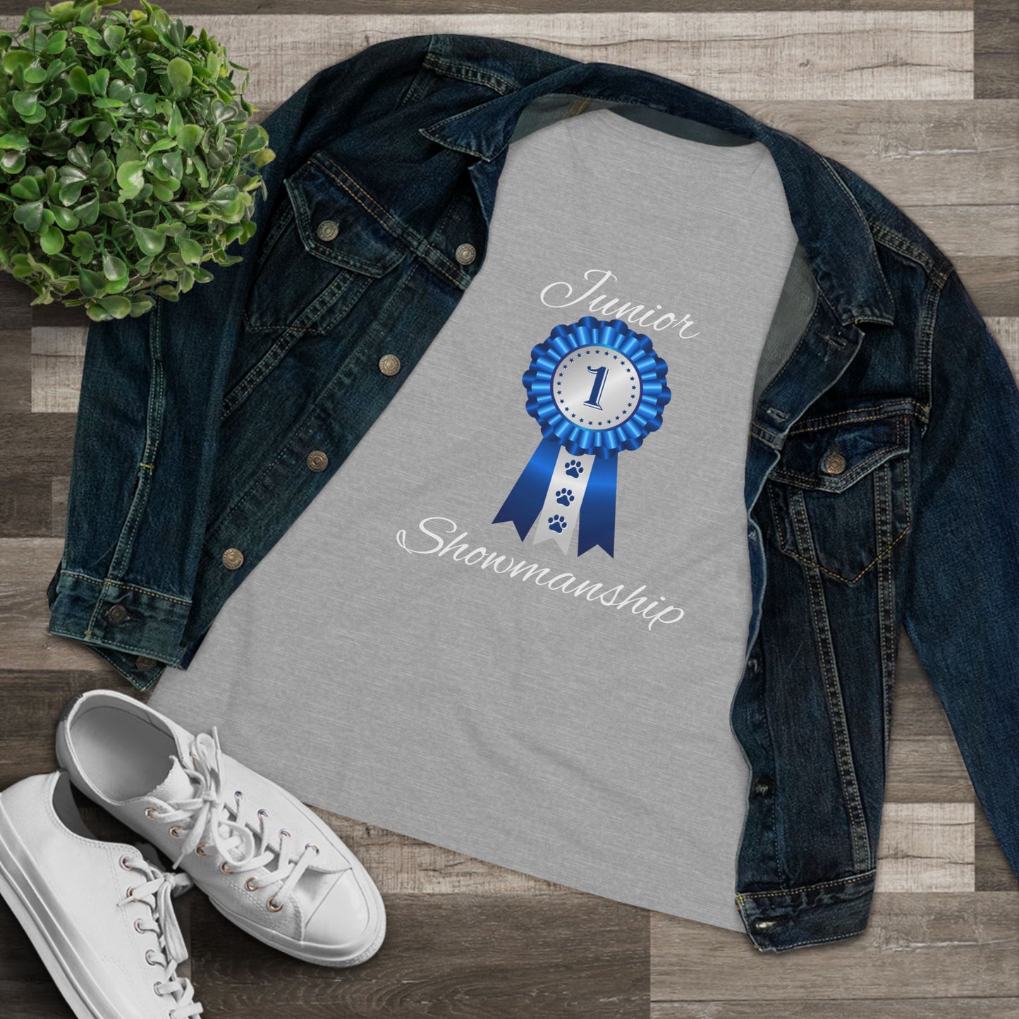 Junior Showmanship Women's Short Sleeve Crewneck Tee