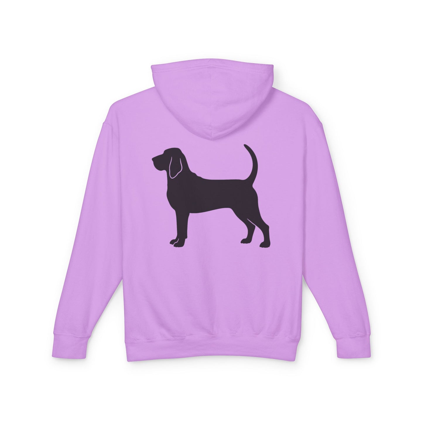Bloodhound Silhouette Unisex Lightweight Hoodie