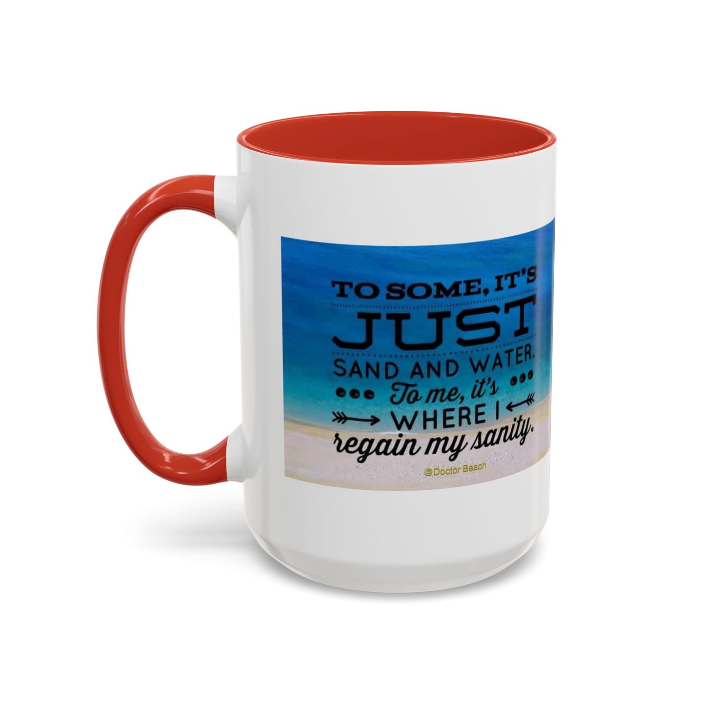 Dr. Beach 2-Tone Coffee Mug