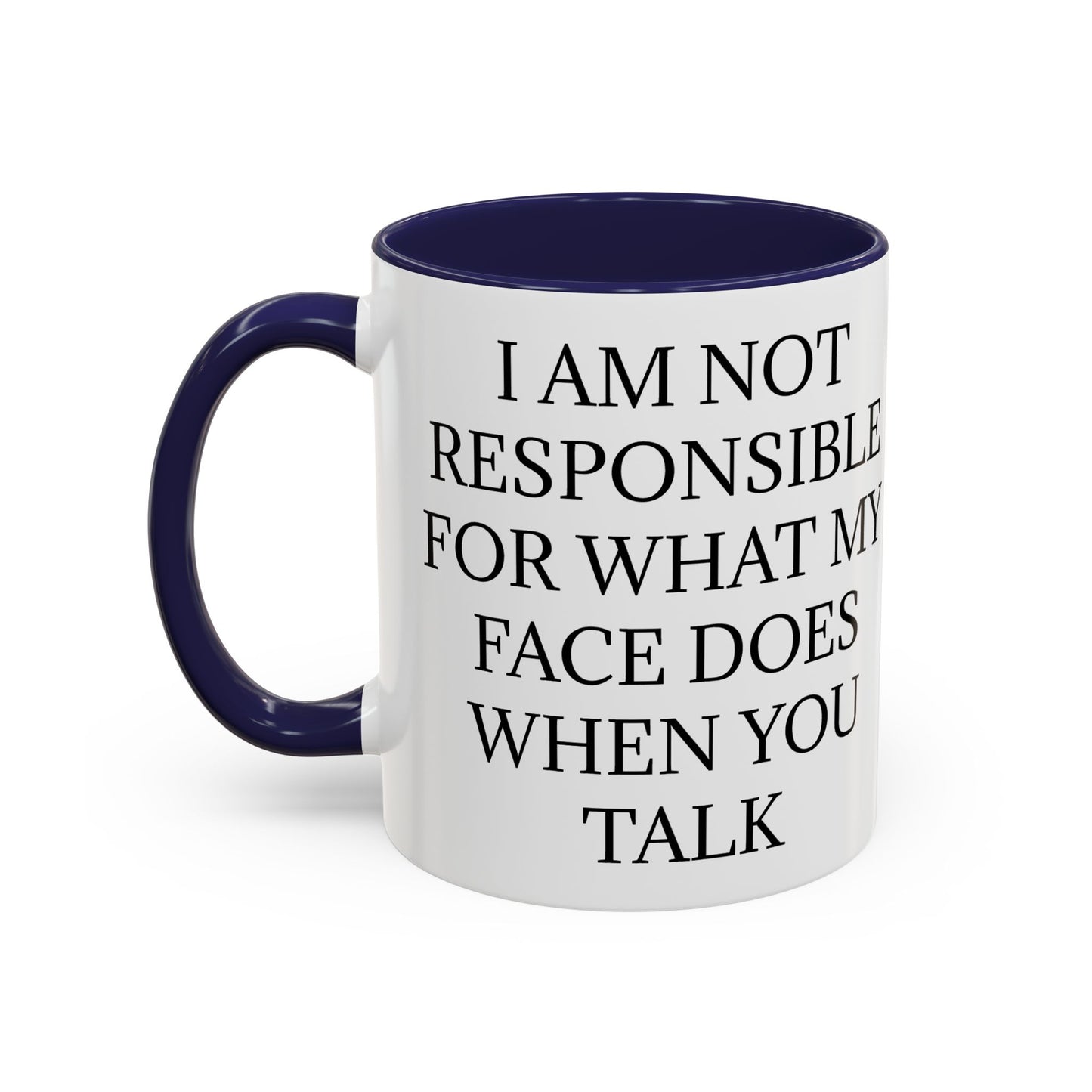 When You Talk 2-Tone Coffee Mug