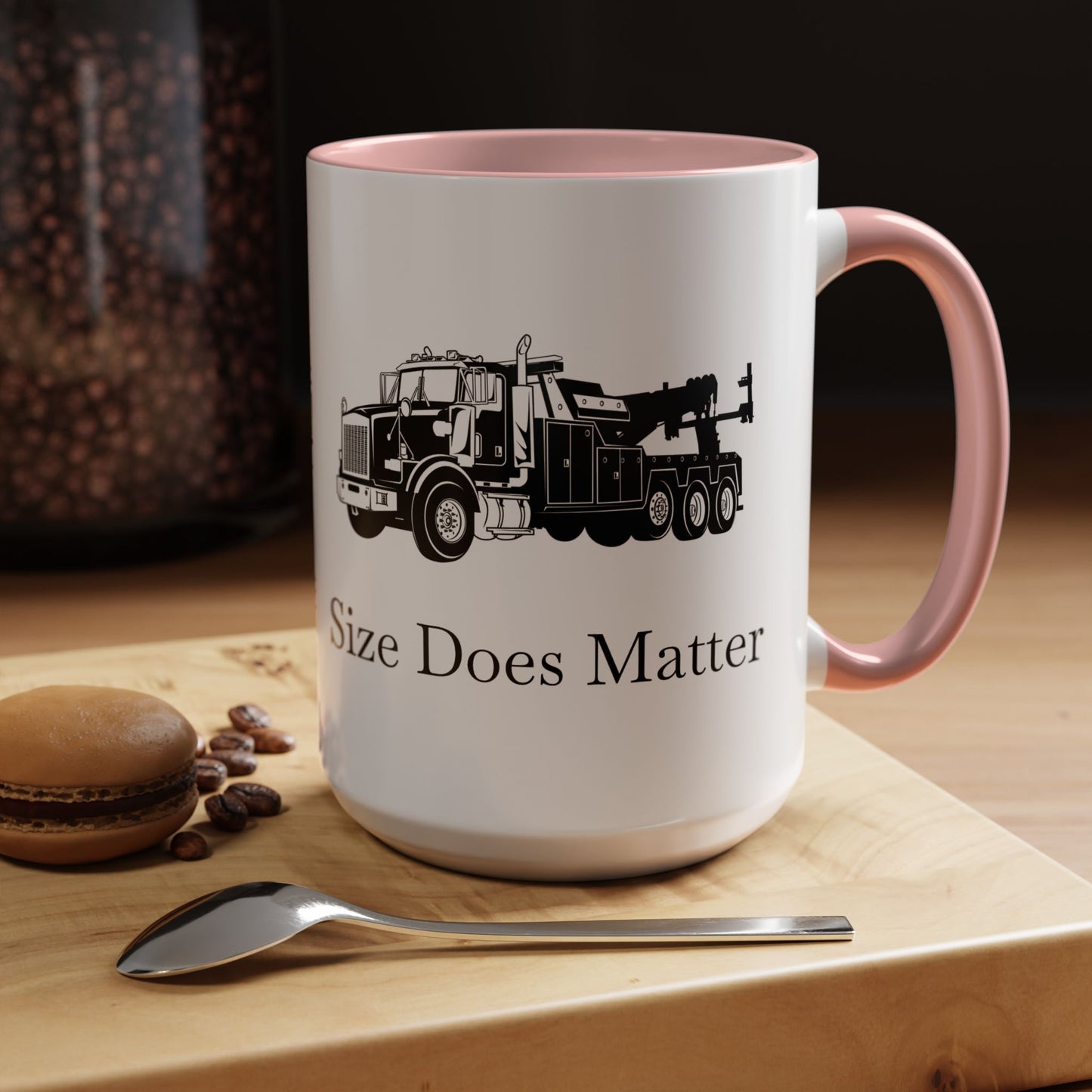 Size Does Matter 2-Tone Coffee Mug