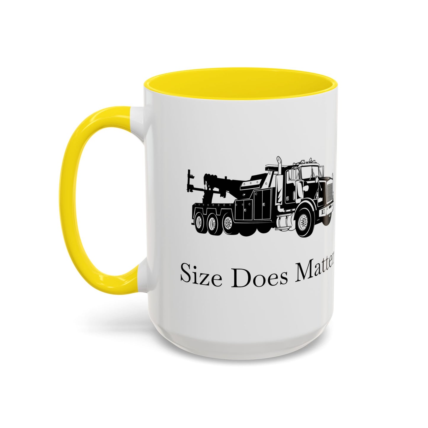 Size Does Matter 2-Tone Coffee Mug