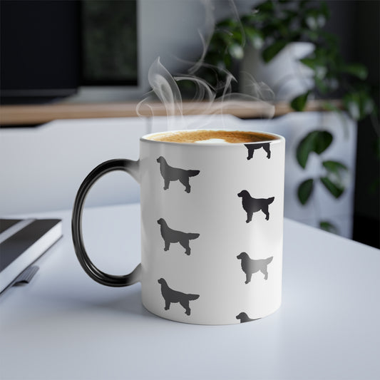 Golden Silhouette Color Changing Mug