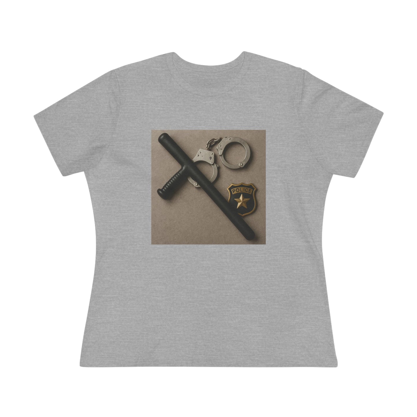 Law Enforcement Appreciation Women's Short Sleeve Crewneck Tee