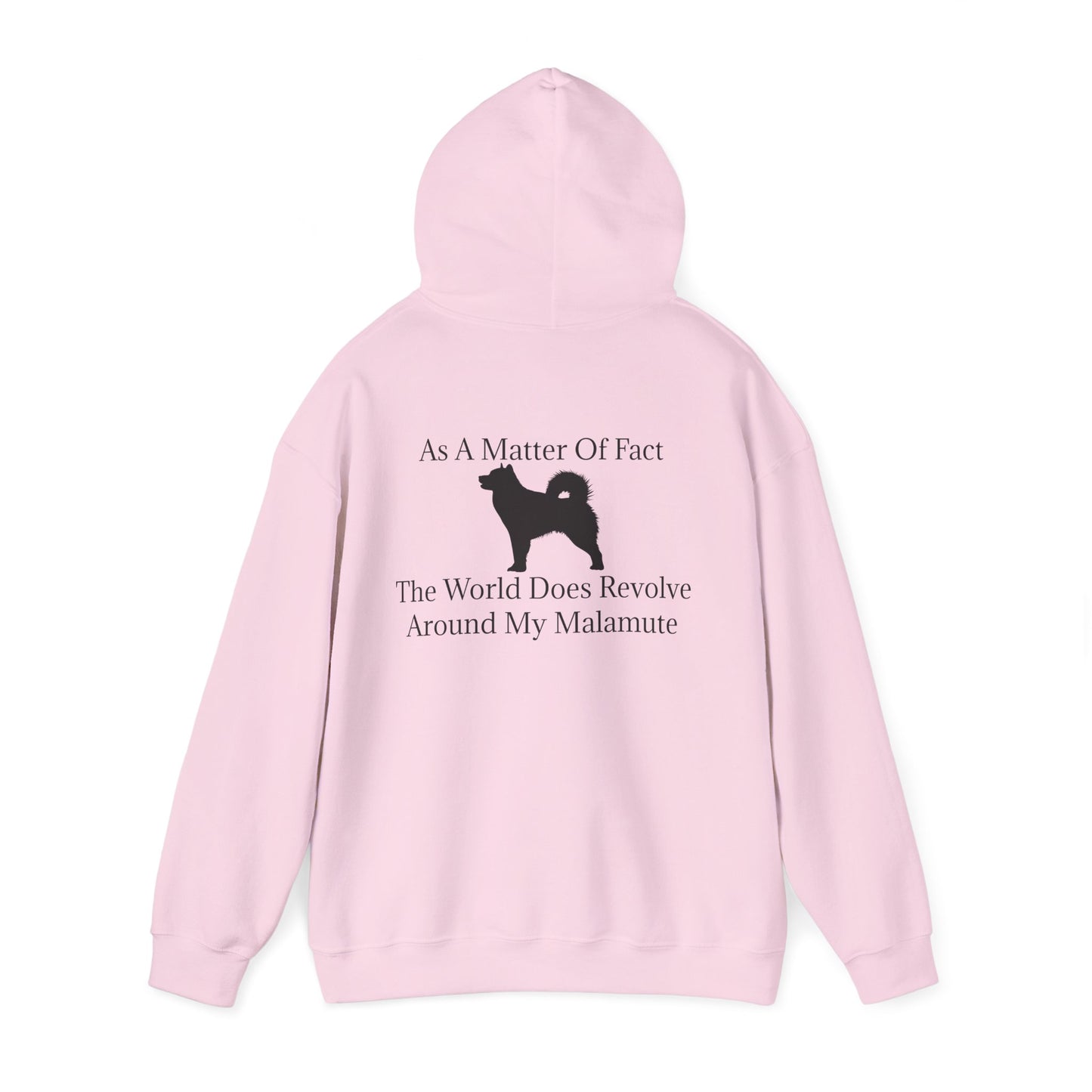 Matter Of Fact Malamute Unisex Hoodie