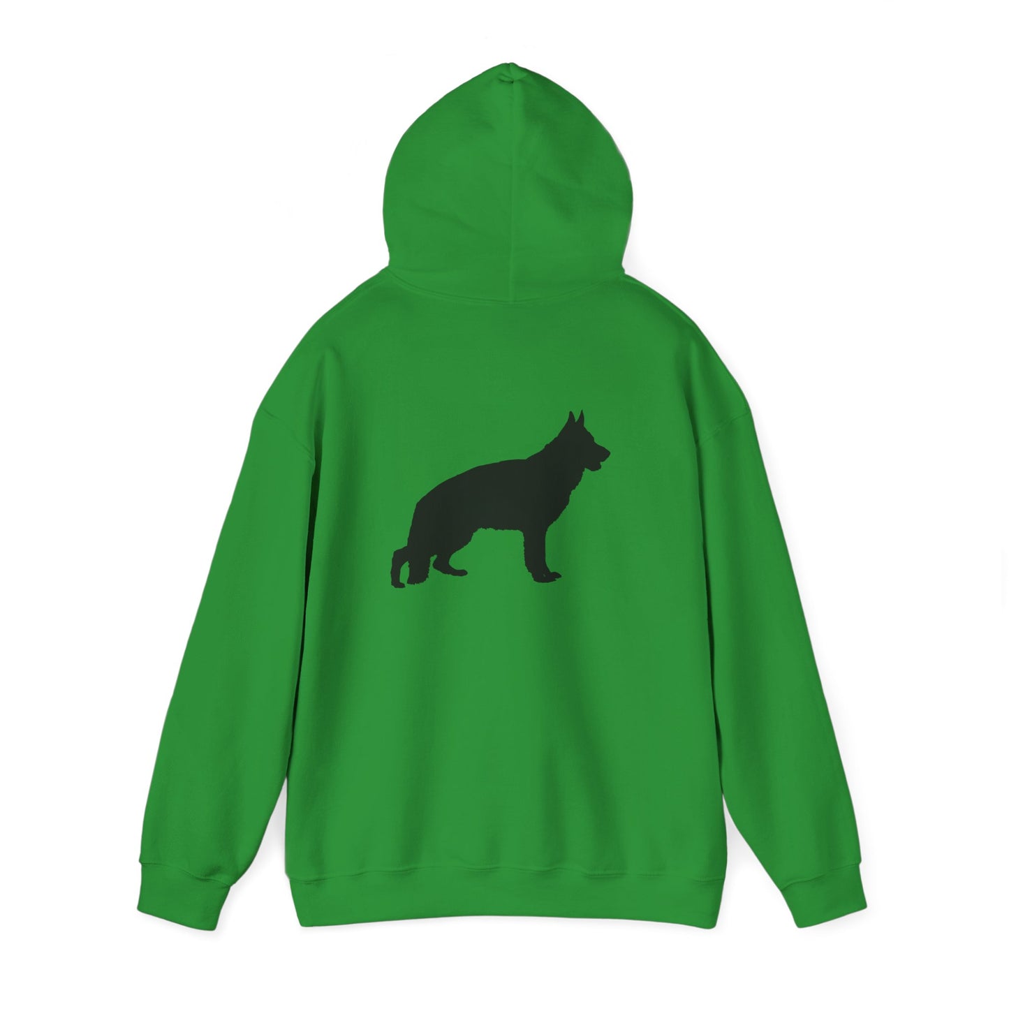 German Shepherd Silhouette Unisex Hoodie