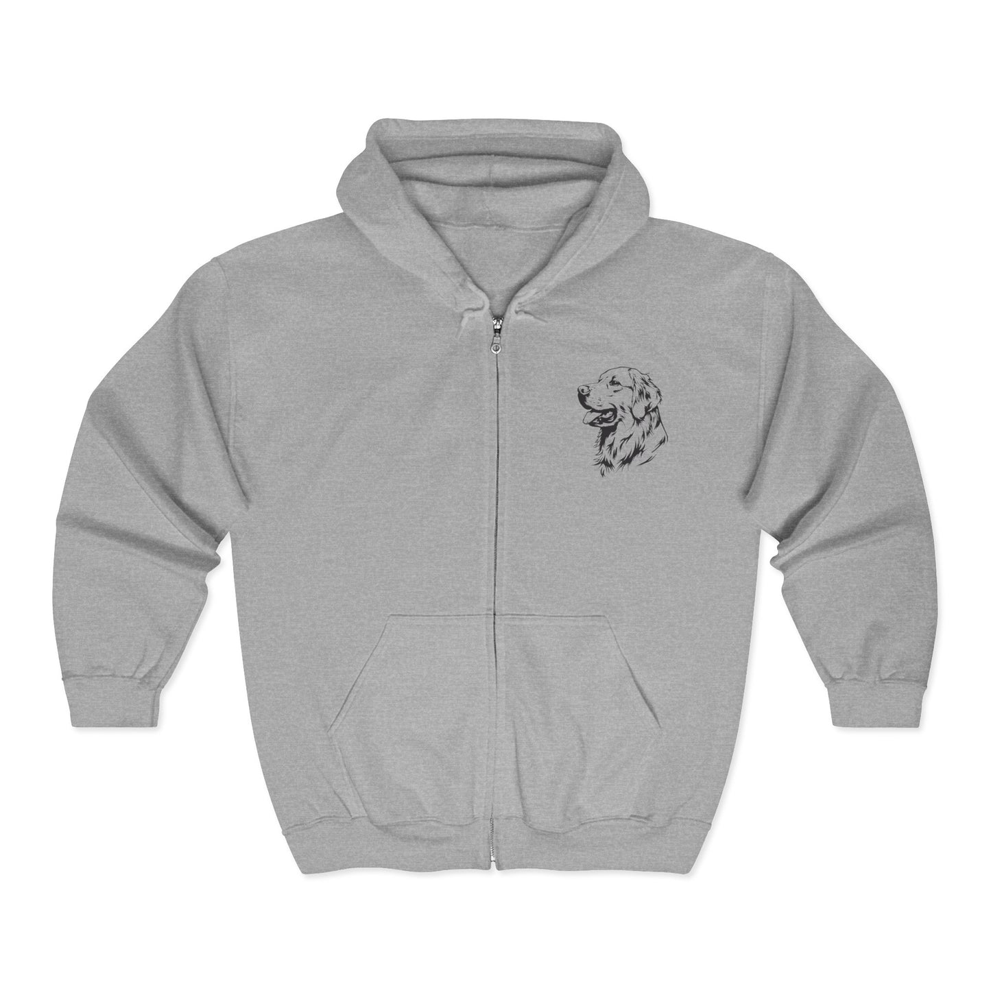 For The Love Of Gold Unisex Full Zip Hoodie