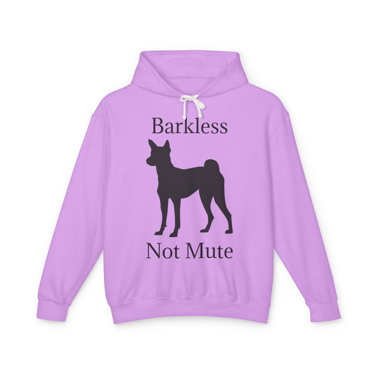 Barkless Not Mute Unisex Lightweight Hoodie