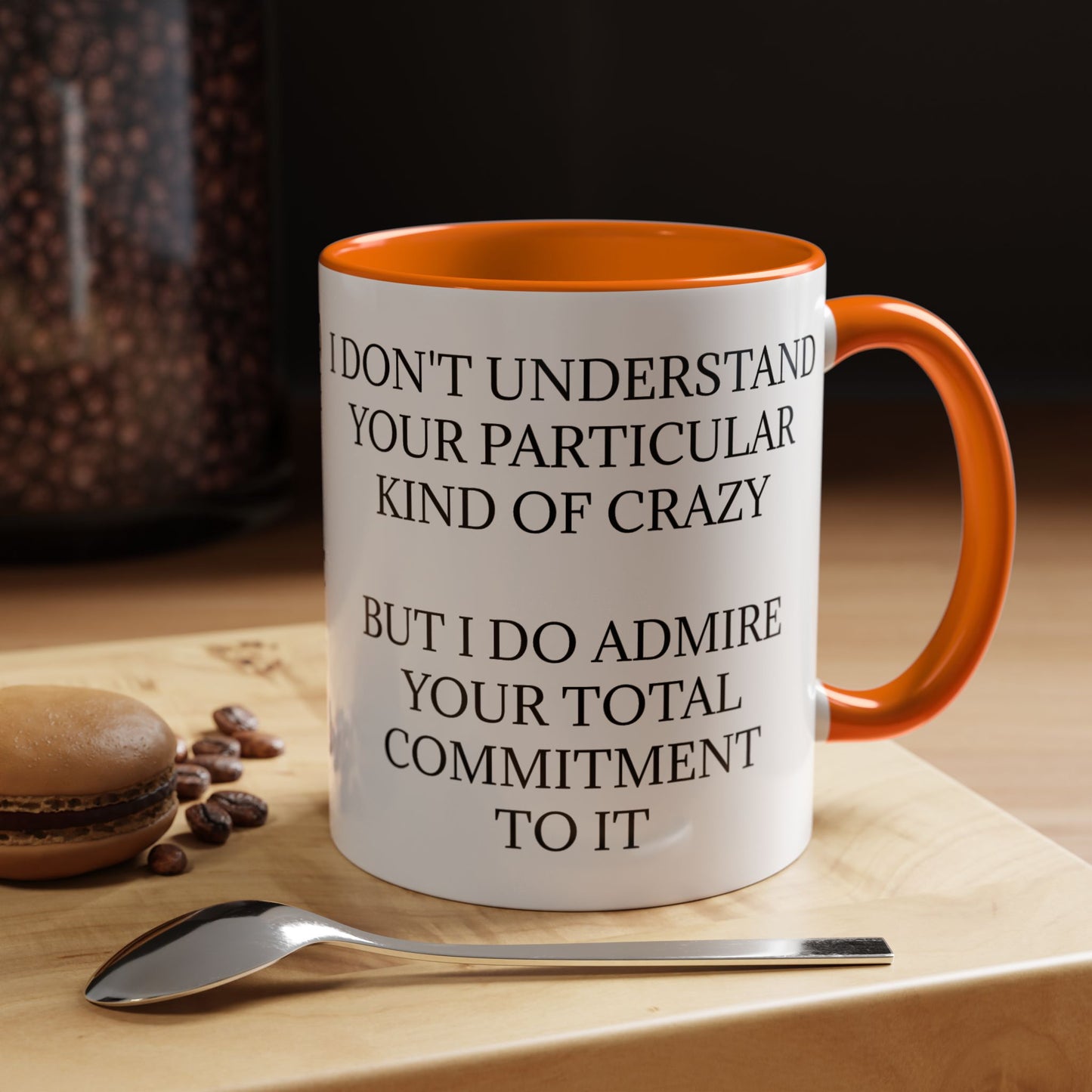 Kind Of Crazy 2-Tone Coffee Mug