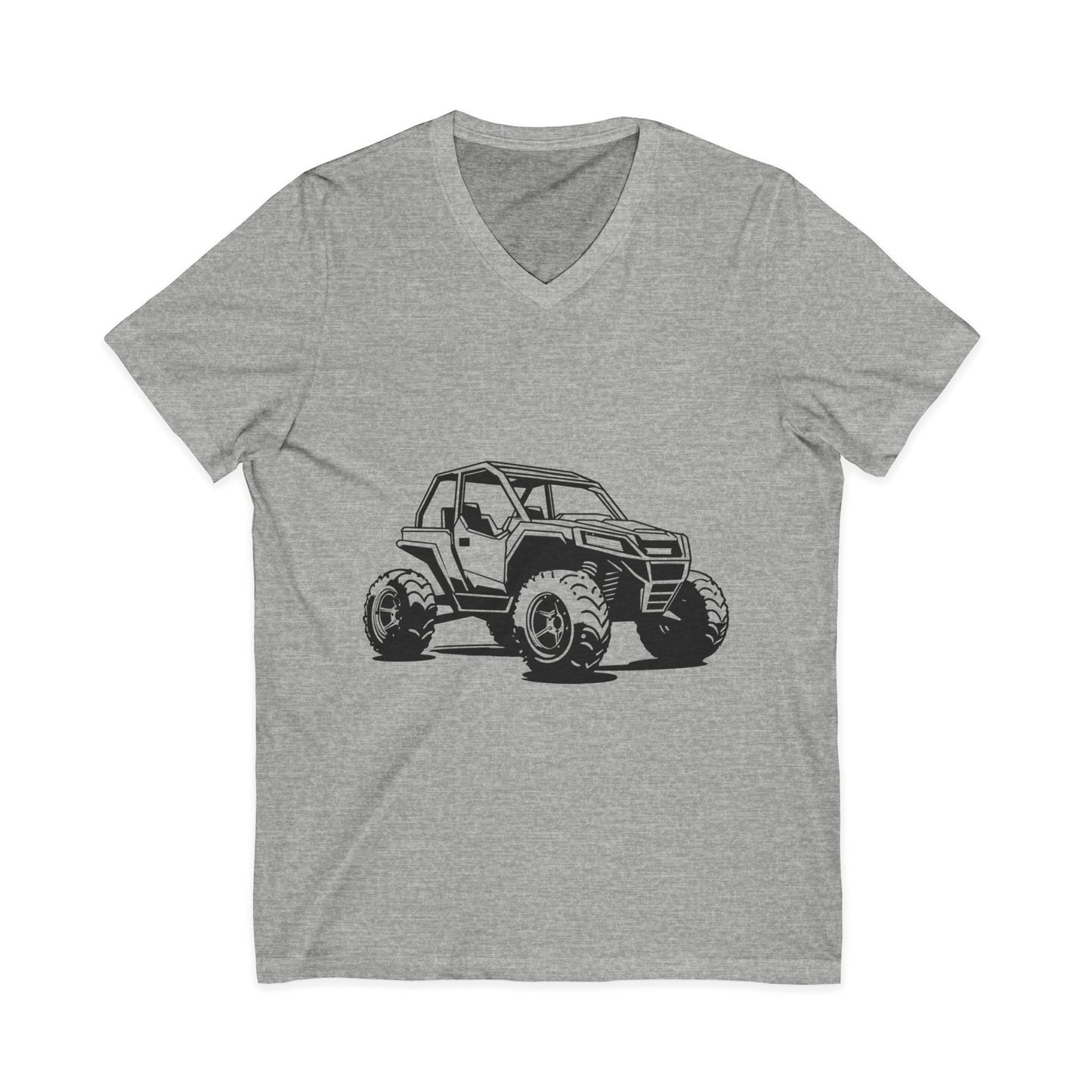Off The Beaten Path Side By Side Unisex Short Sleeve V-Neck Tee