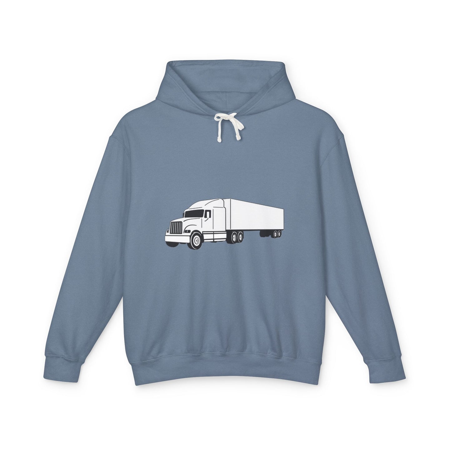 Semi Truck Unisex Lightweight Hoodie