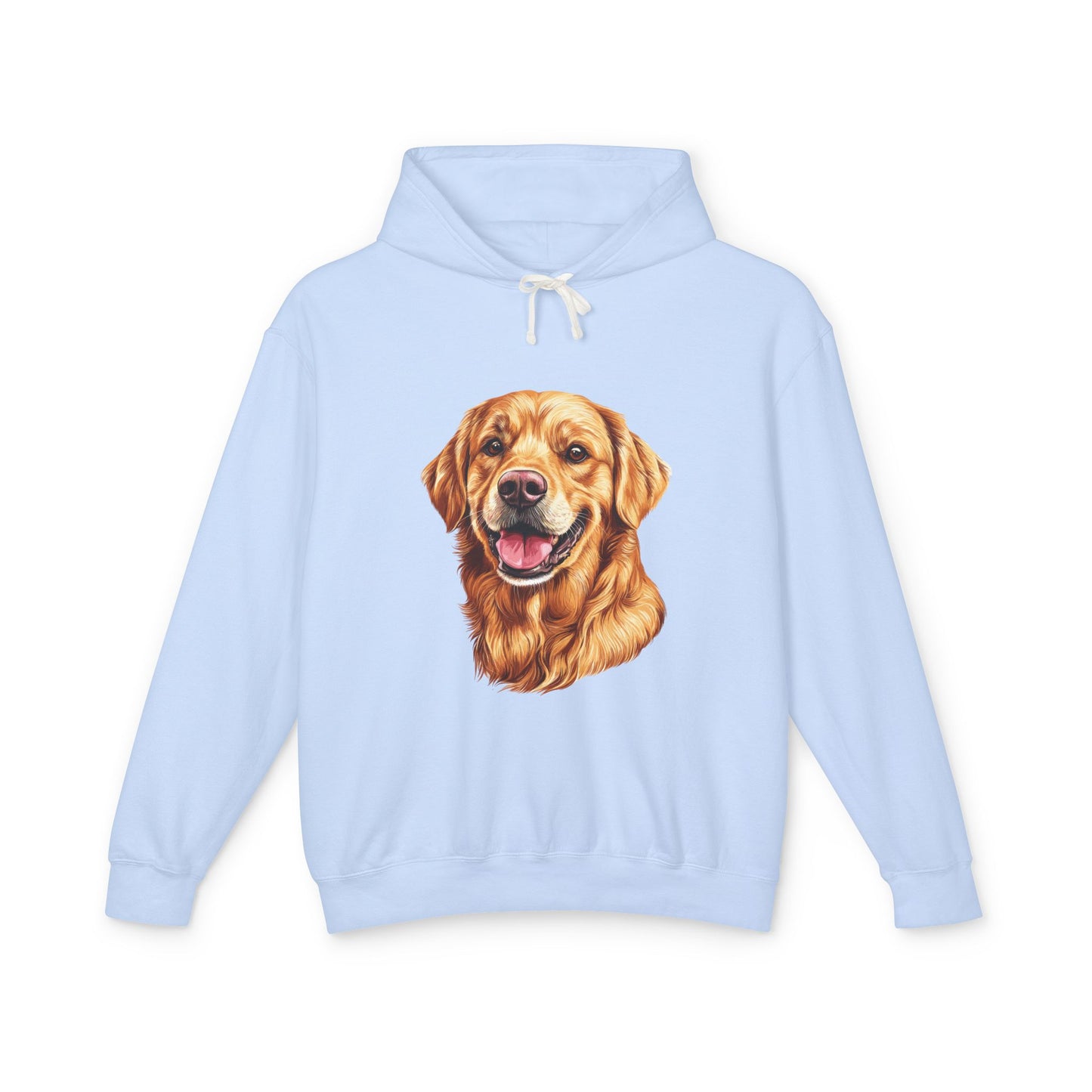 Golden Head Unisex Lightweight Hoodie