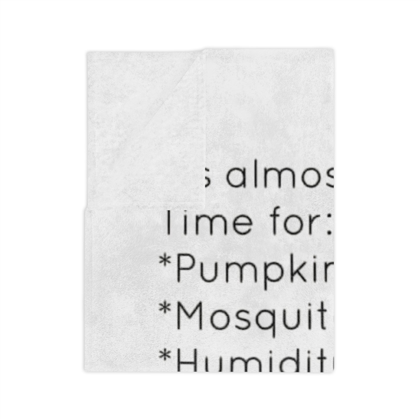 Fall In The South Velveteen Microfiber Blanket