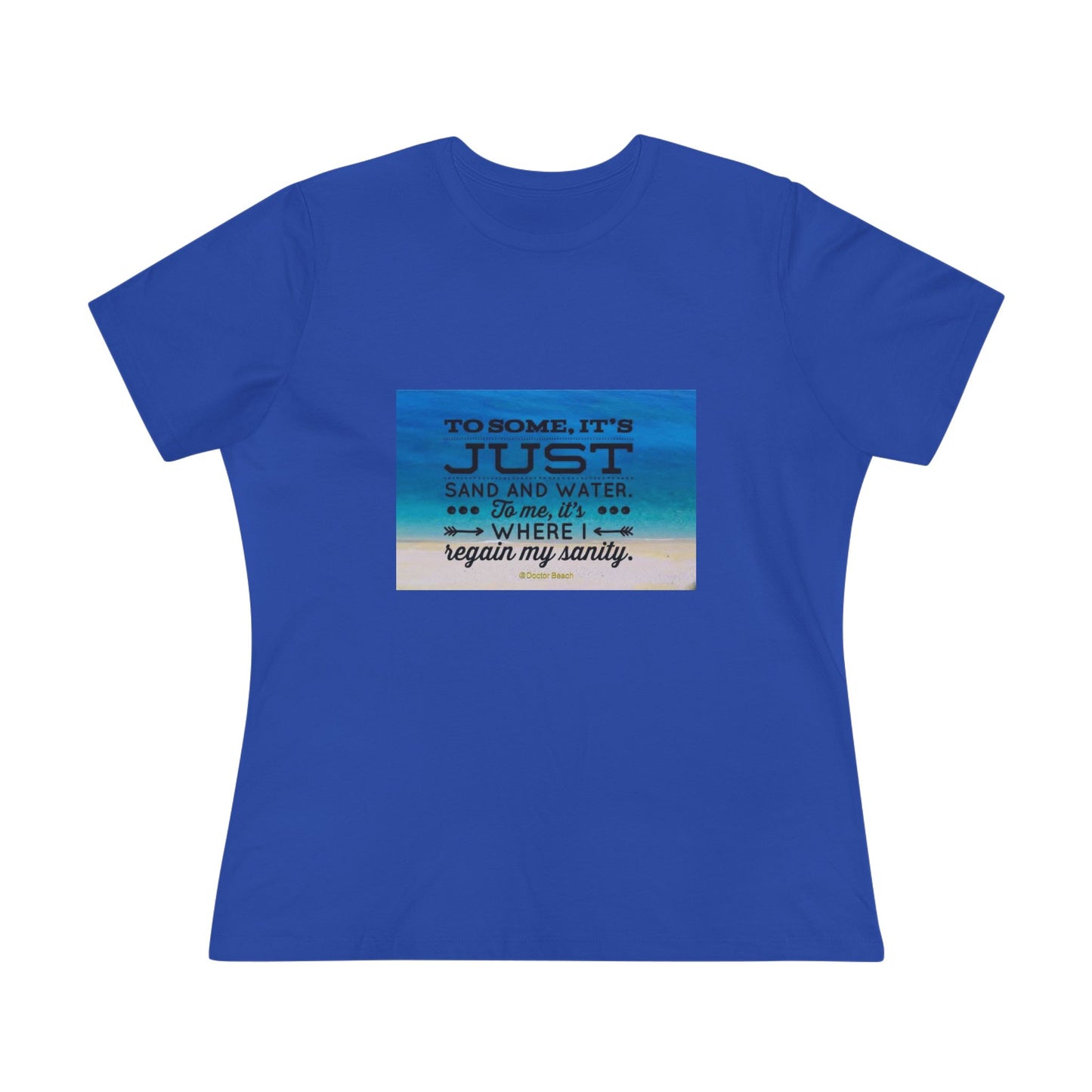 Dr. Beach Women's Short Sleeve Crewneck Tee