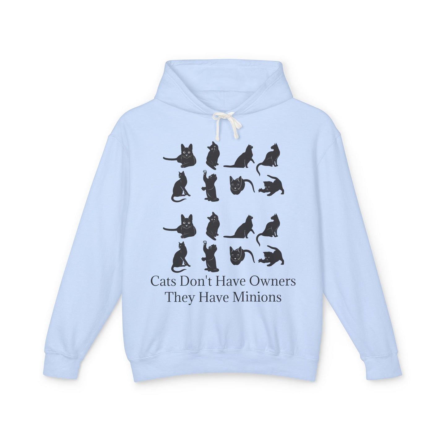 Cat Minions Unisex Lightweight Hoodie