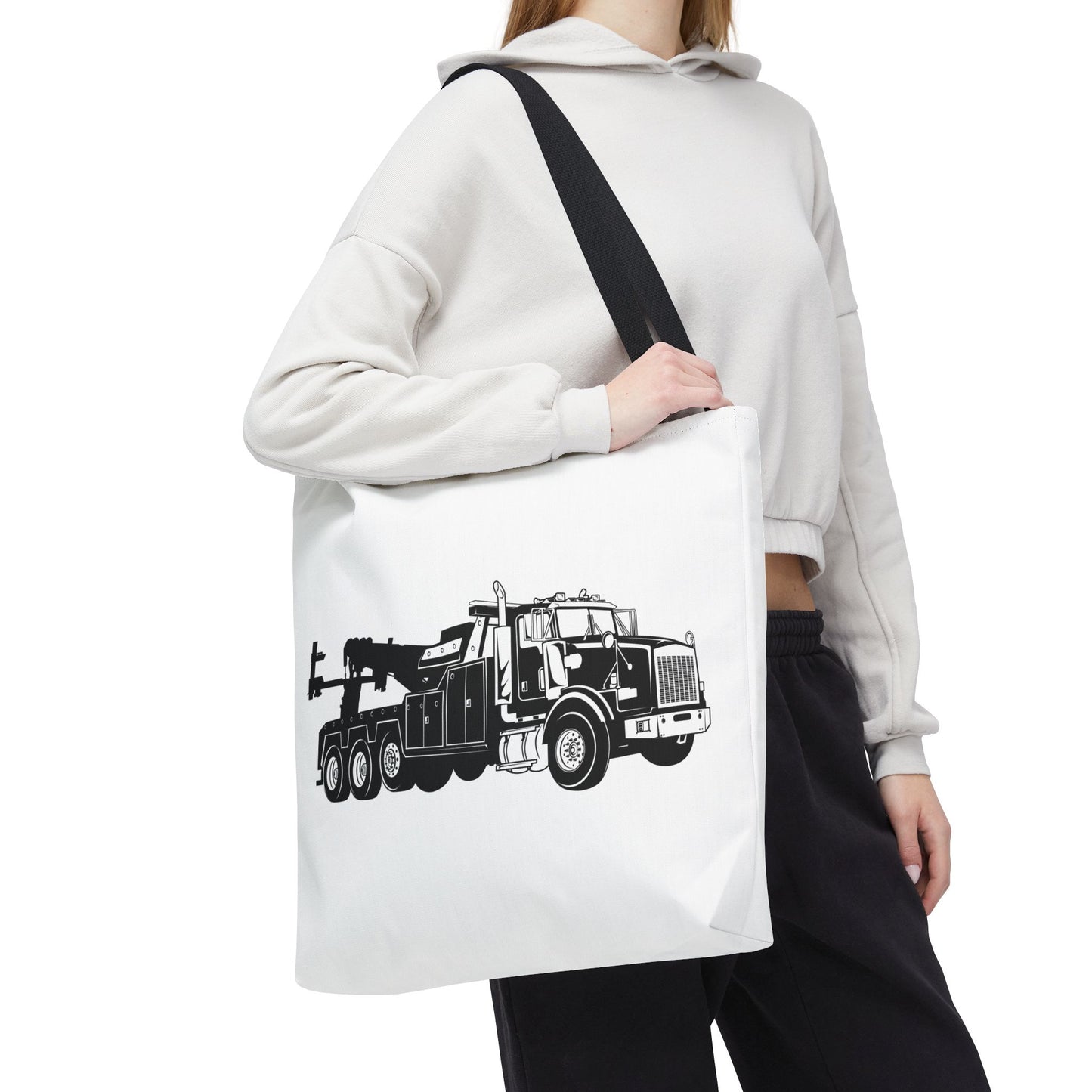 Heavy Tow Truck Tote Bag