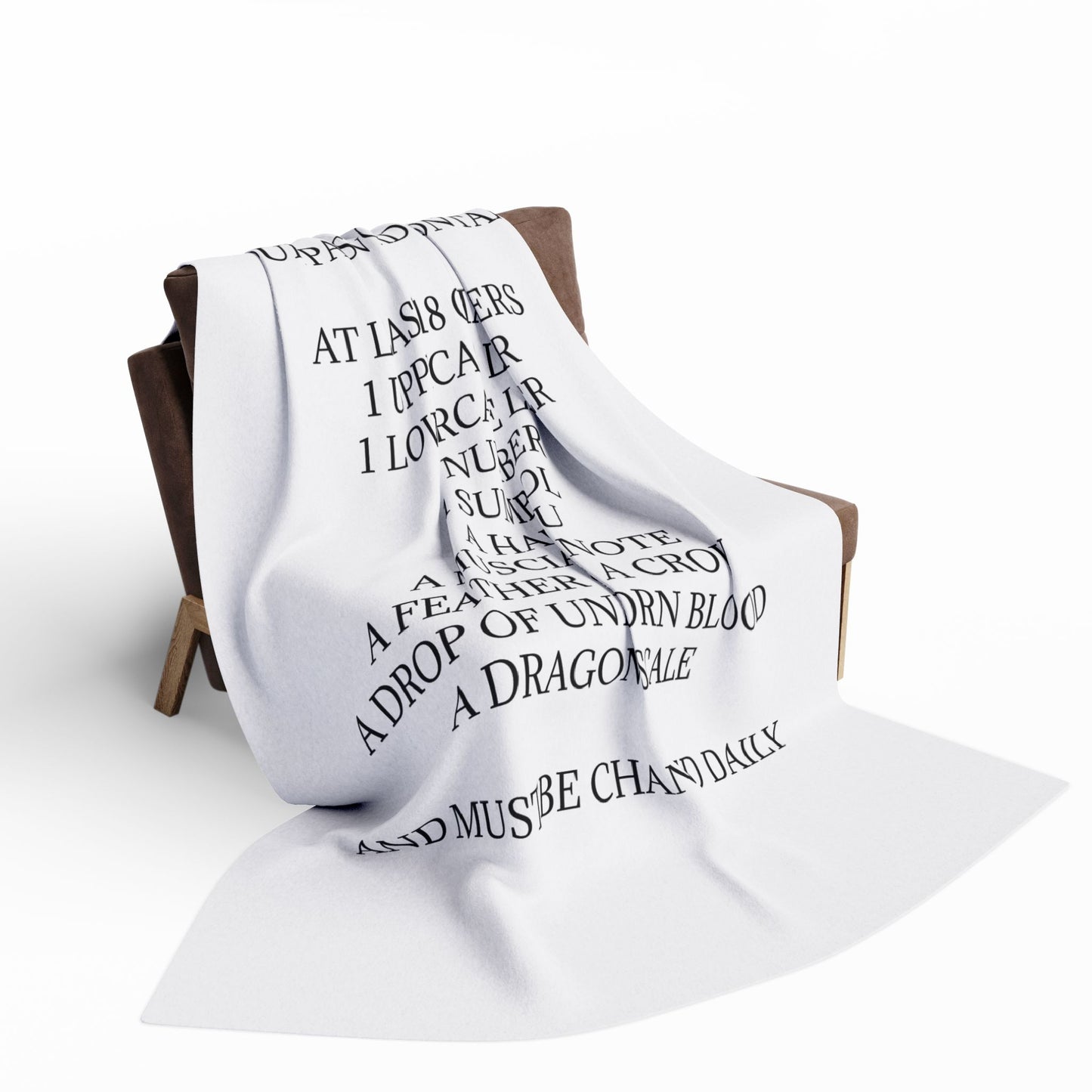 Password Arctic Fleece Blanket