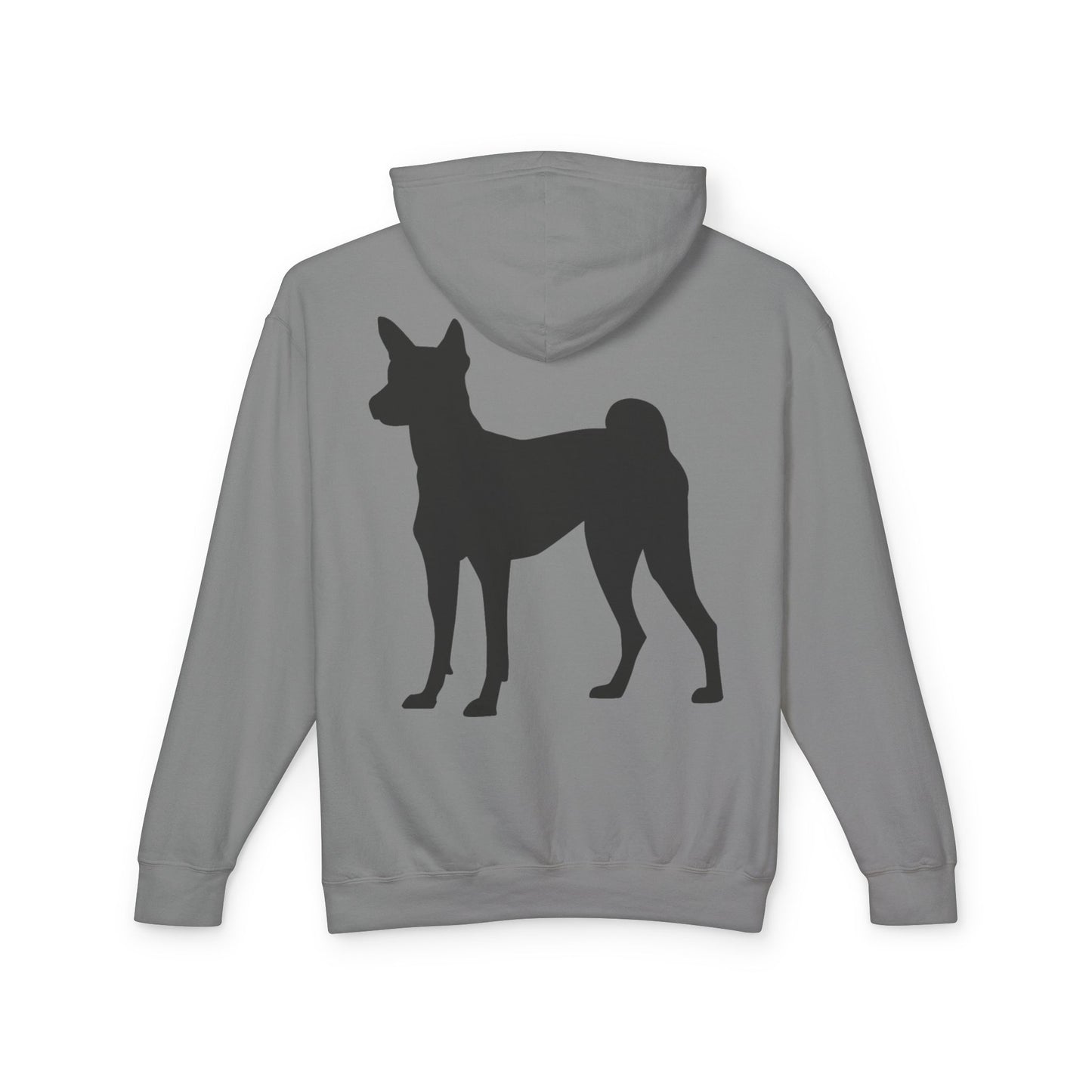 Basenji Silhouette Unisex Lightweight Hoodie