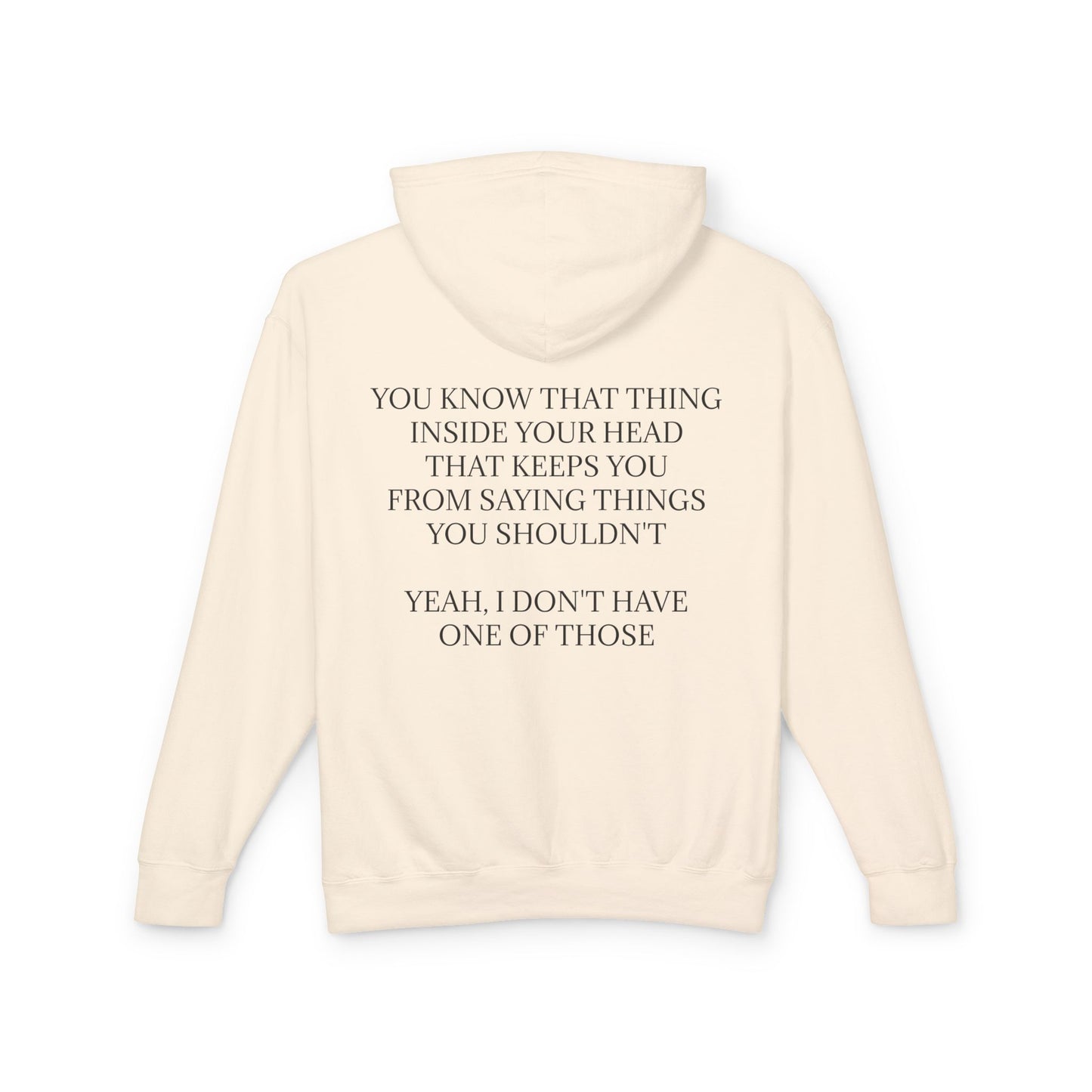 No Filter Unisex Lightweight Hoodie