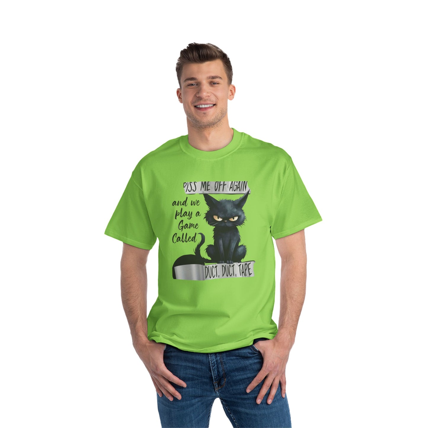 Duct, Duct, Tape Men's Short-Sleeve Crewneck Tee