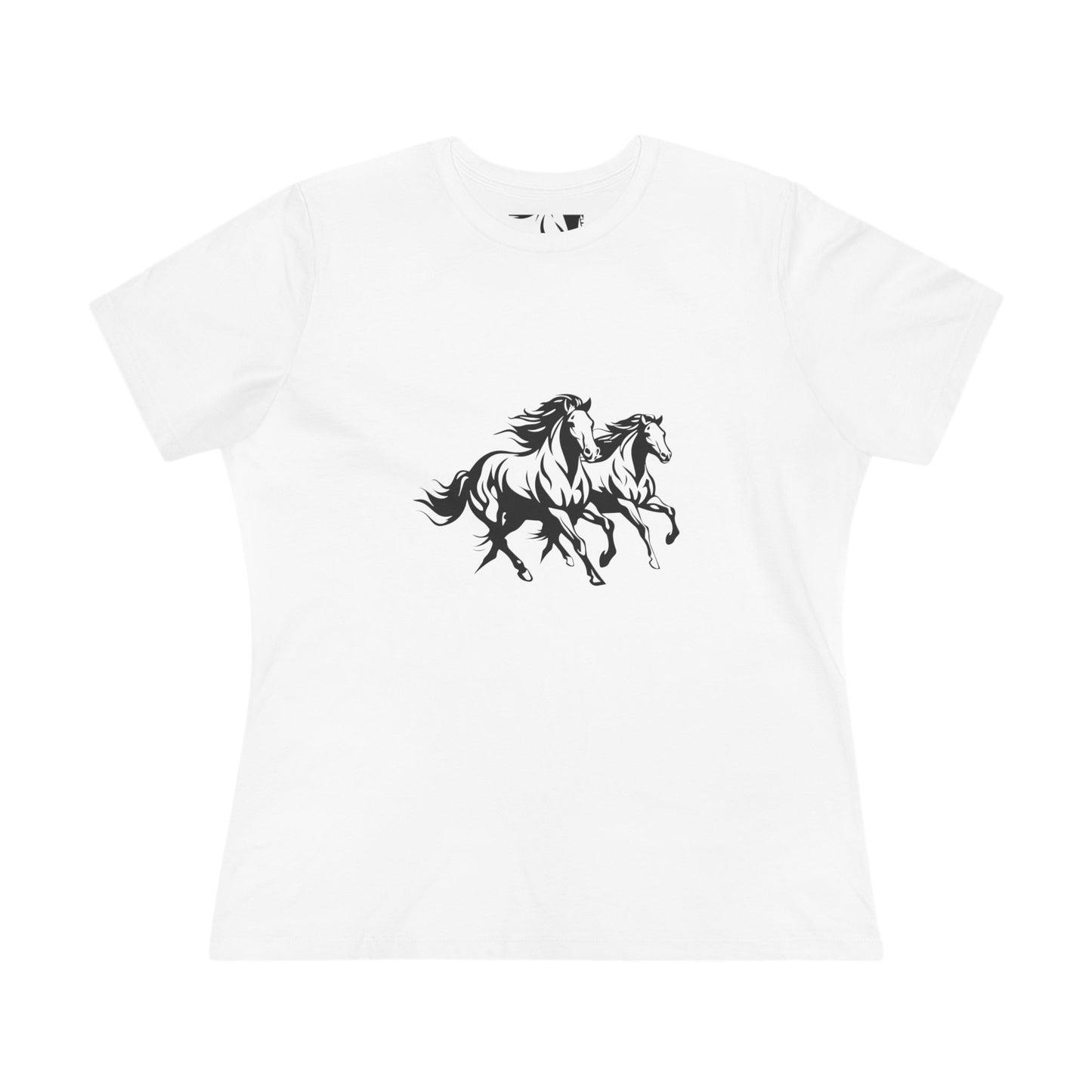 Horsin' Around Women's Short Sleeve Crewneck Tee