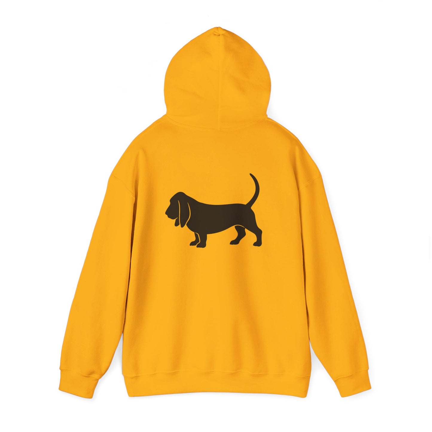 Basset Hound Silhouette Unisex Hoodie