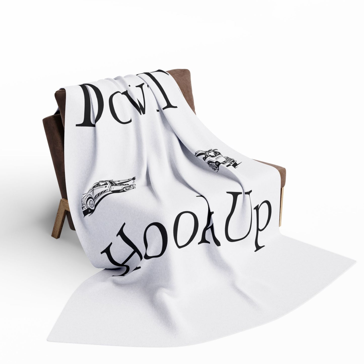 Down To Hook Up Arctic Fleece Blanket