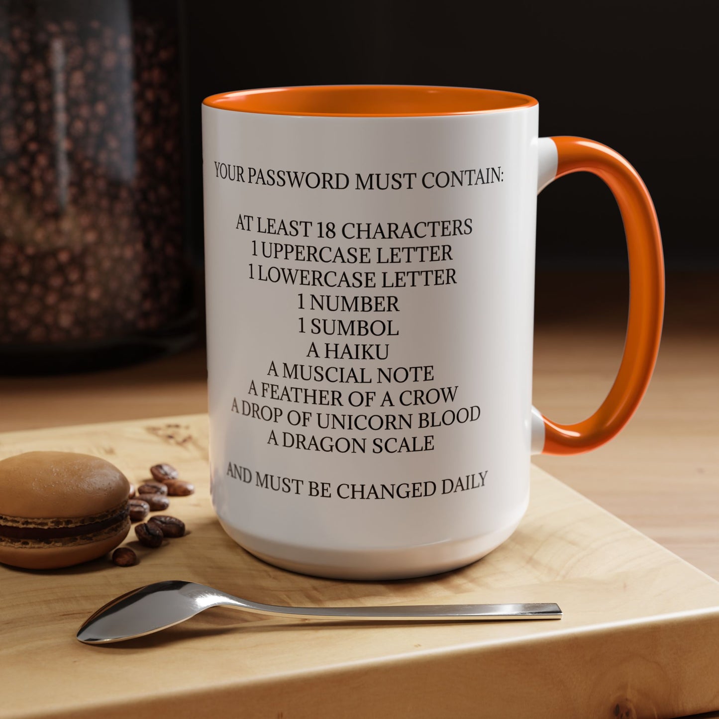 Password 2-Tone Coffee Mug