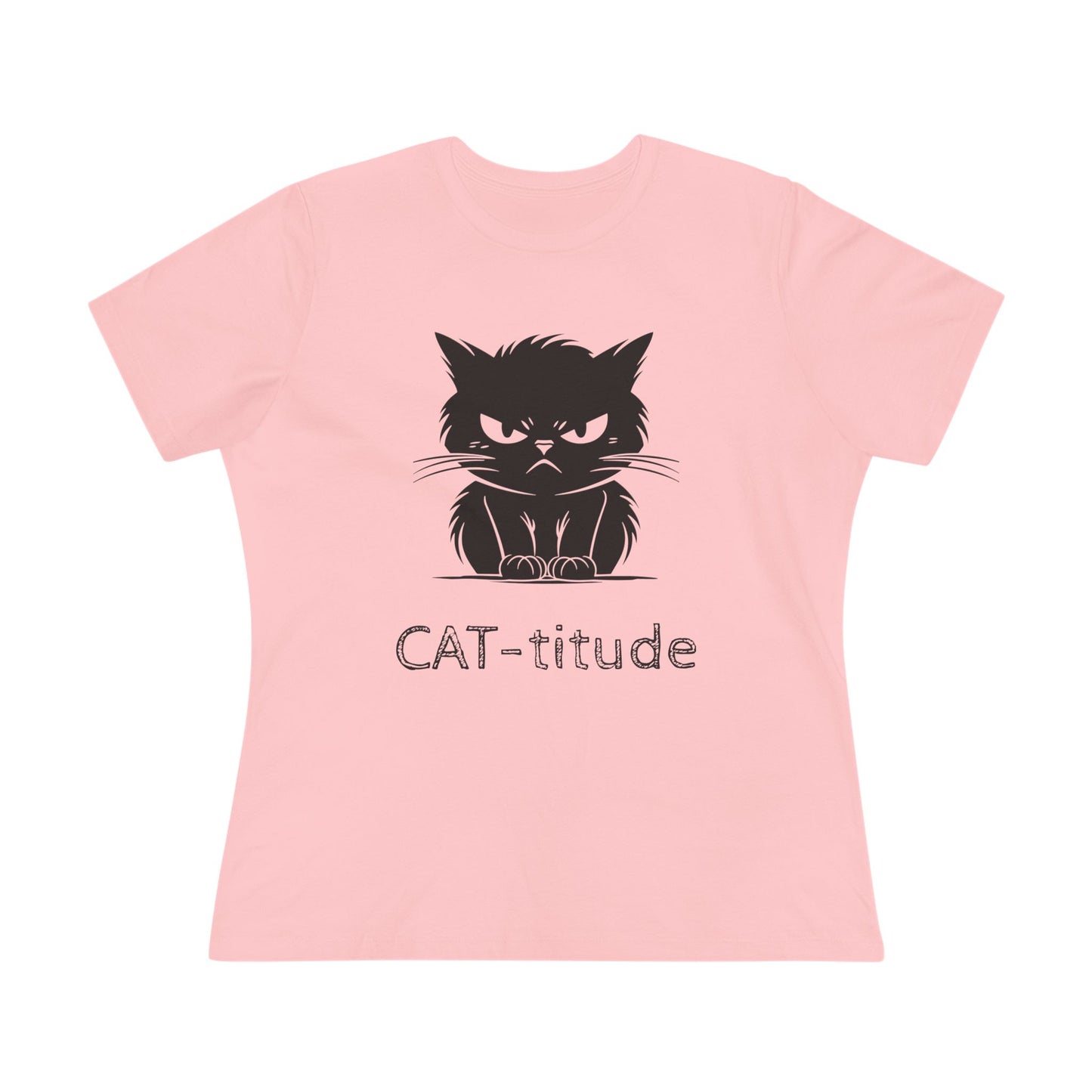 CAT-titude Women's Short Sleeve Crewneck Tee