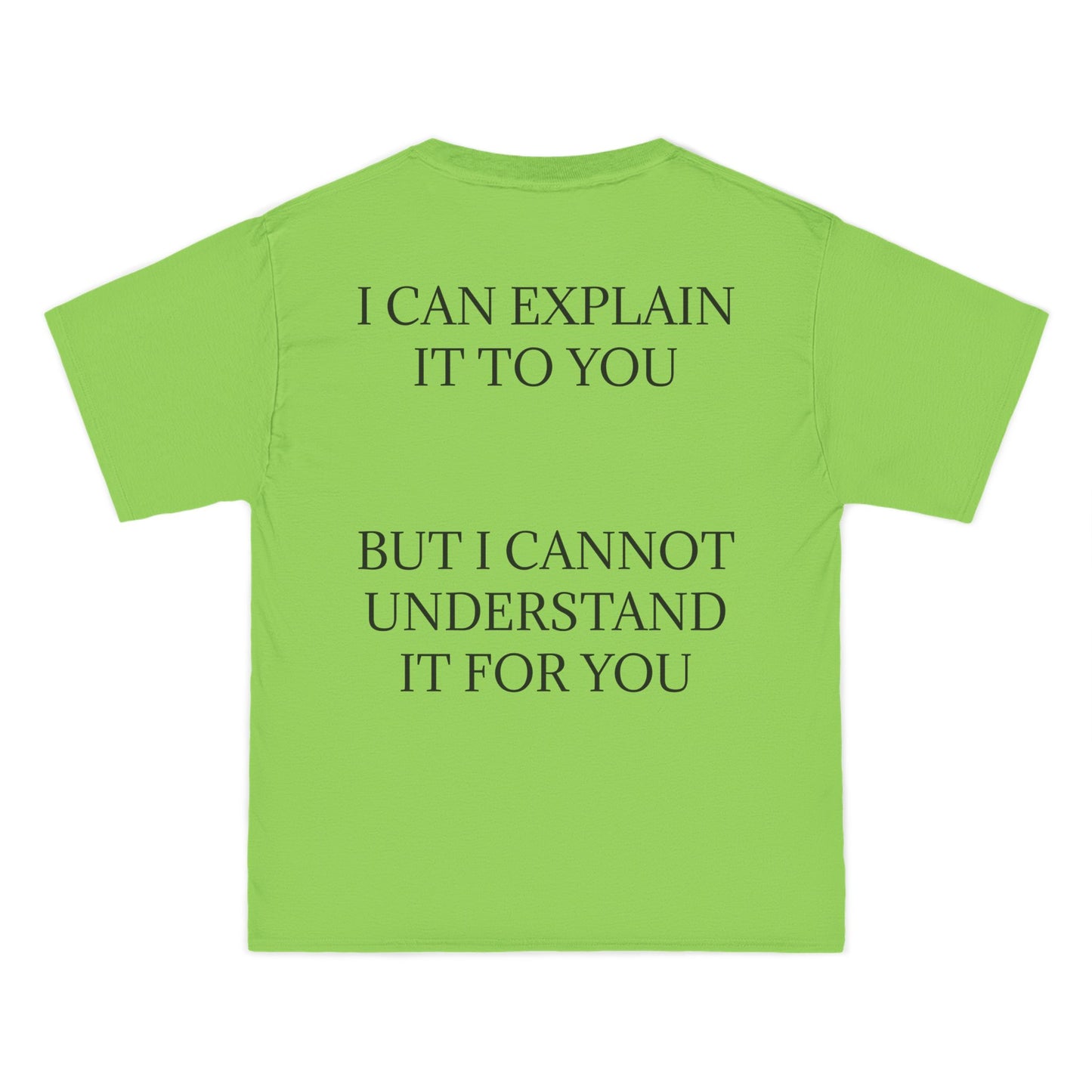 I Cannot Understand It For You Men's Short-Sleeve Crewneck Tee