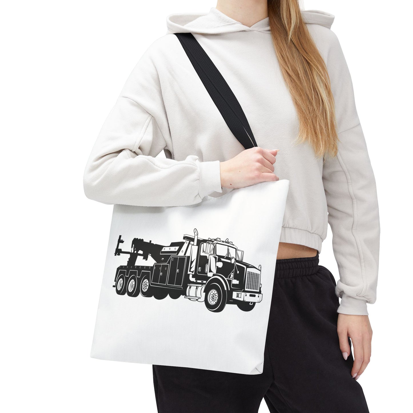 Heavy Tow Truck Tote Bag