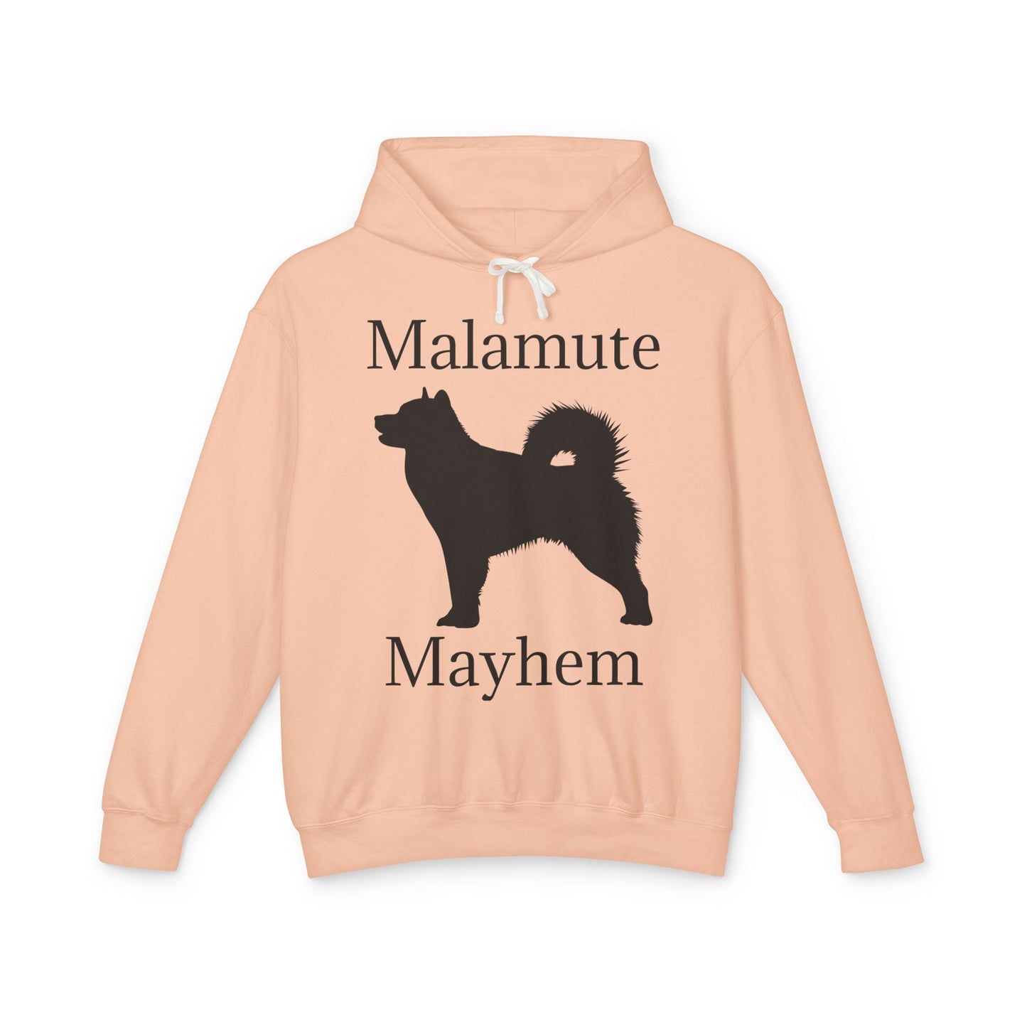 Malamute Mayhem Unisex Lightweight Hoodie
