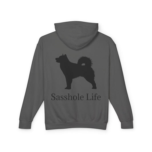 Sasshole Life Unisex Lightweight Hoodie