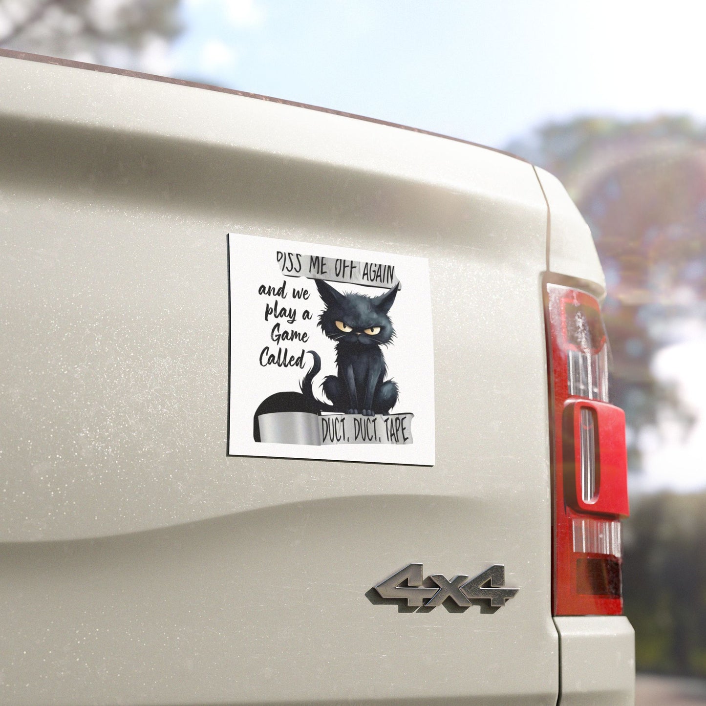 Duct, Duct, Tape Indoor/Outdoor Magnet