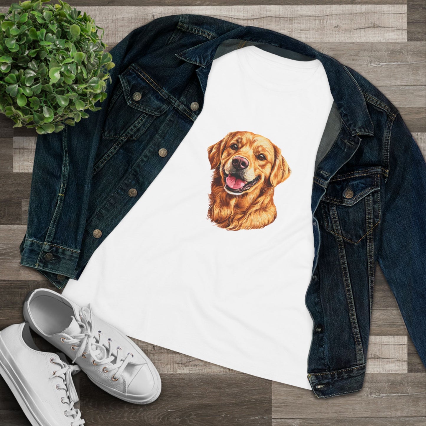 Golden Head Women's Short Sleeve Crewneck Tee