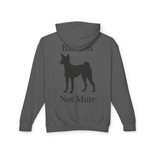 Barkless Not Mute Unisex Lightweight Hoodie