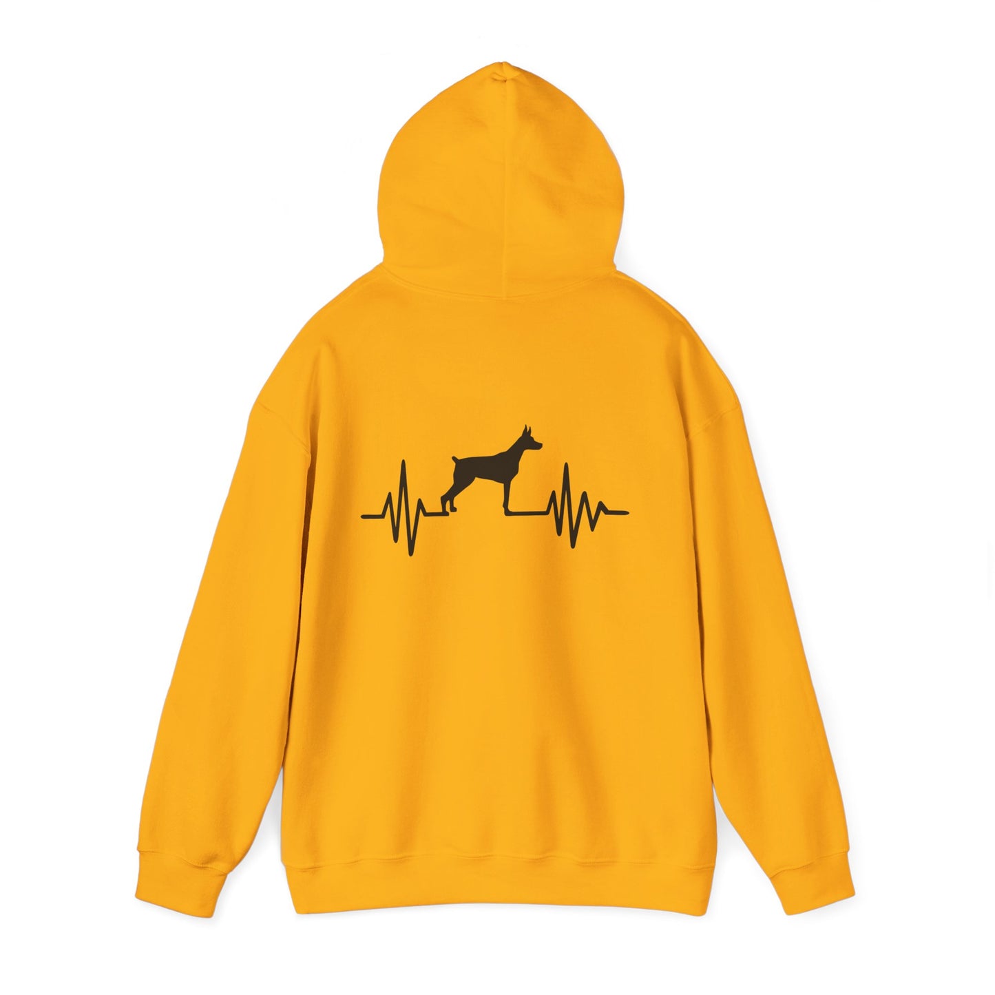 My Heart Beats For Dobermans Unisex Hoodie